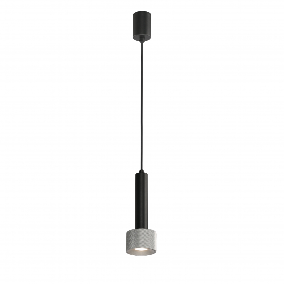 картинка Светильник подвесной iLedex Delta iLedex 2362-1 BK+SL от магазина pro-decor.kz