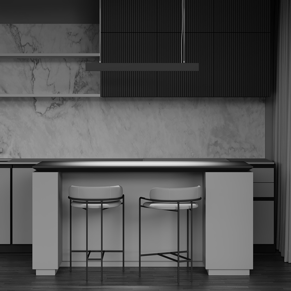картинка Подвесной светодиодный светильник Maytoni Vinder P050PL-L40B4K от магазина pro-decor.kz