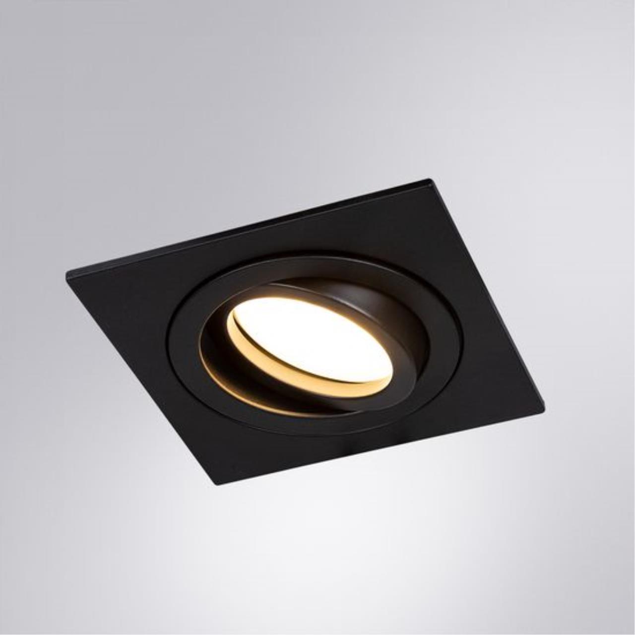 картинка Встраиваемый светильник Arte Lamp TARF A2168PL-1BK от магазина pro-decor.kz