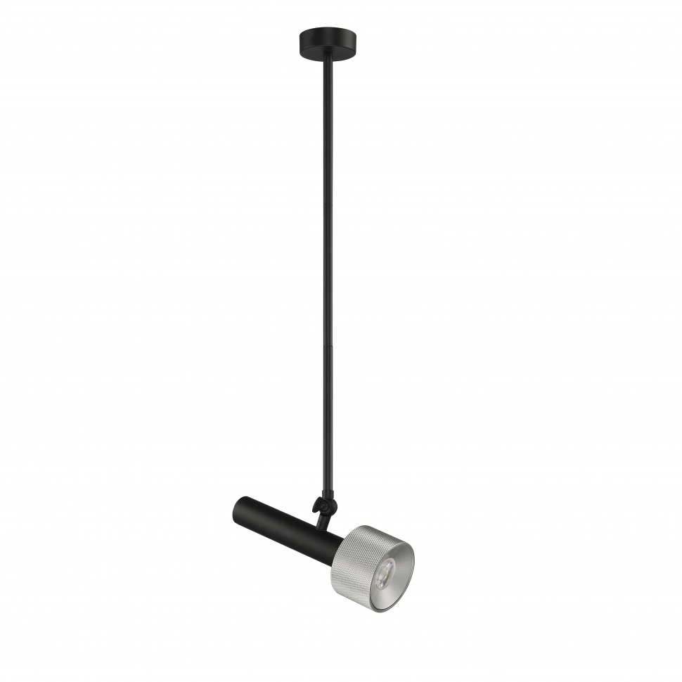 картинка Светильник подвесной iLedex Delta iLedex 2361-1 BK+SL от магазина pro-decor.kz