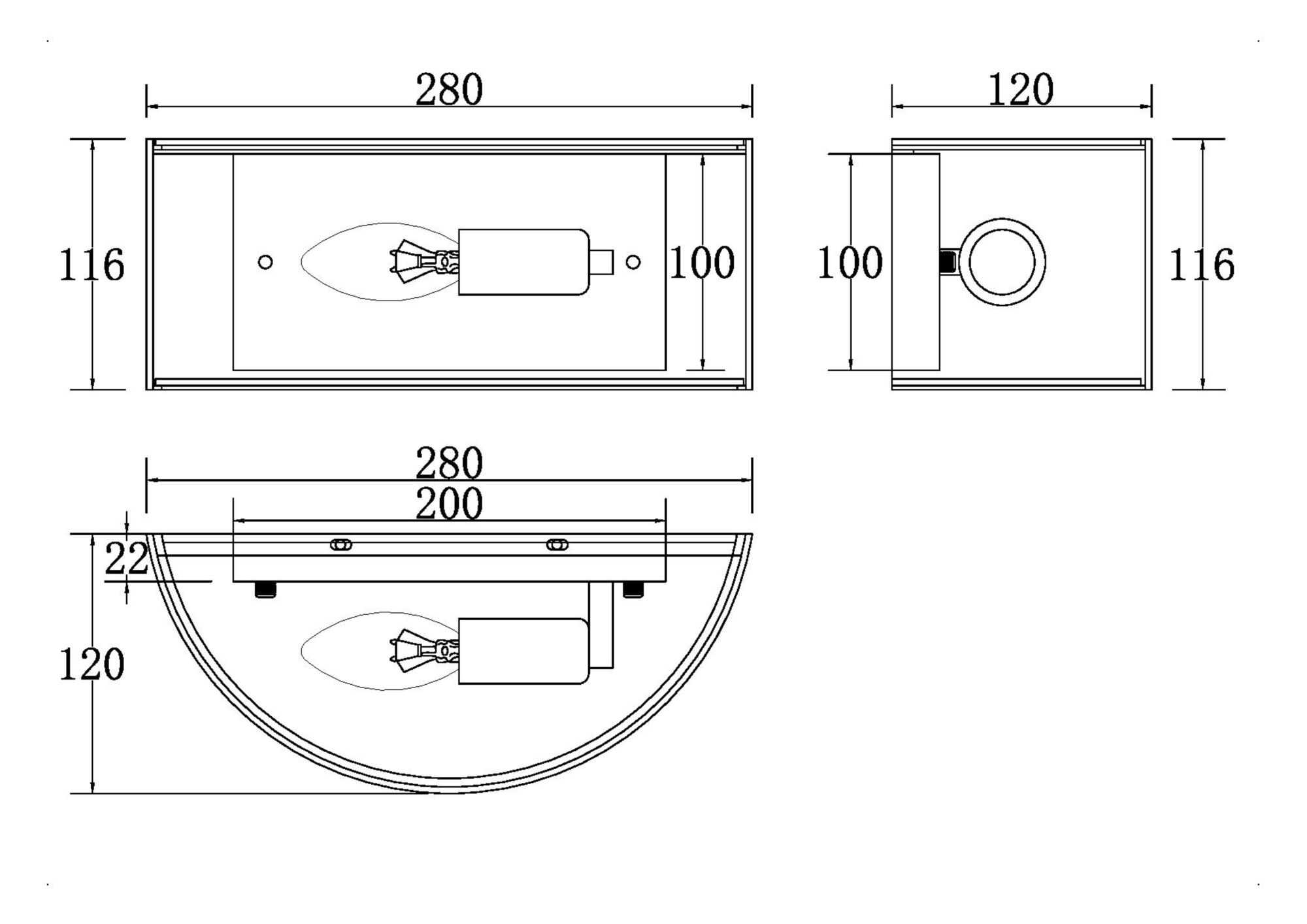 картинка Бра Maytoni MOD096WL-01CH от магазина pro-decor.kz