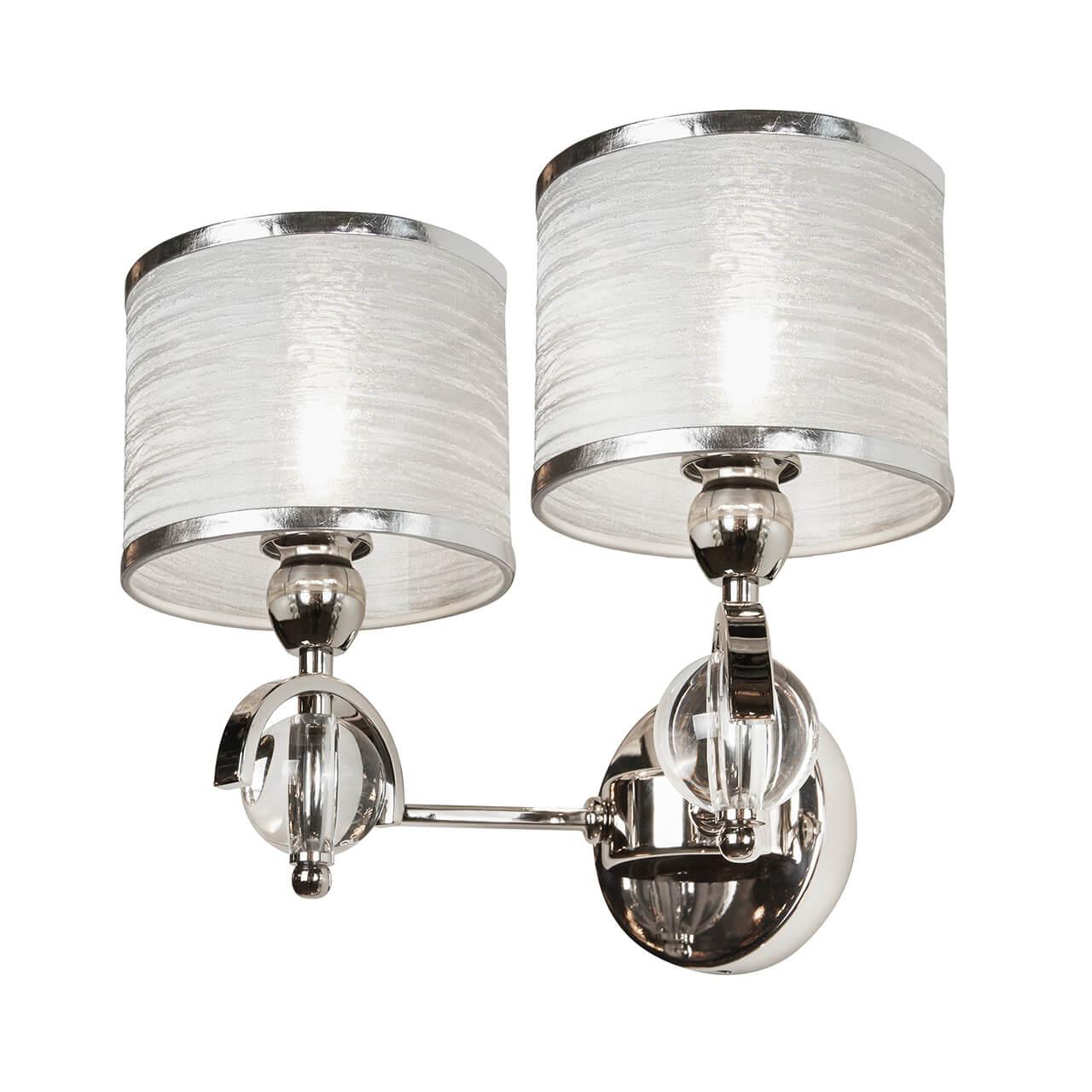 картинка Бра iLamp Chelsea W2400-2 Nickel от магазина pro-decor.kz