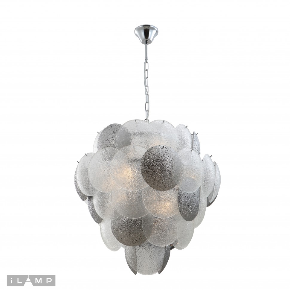 картинка Светильник подвесной iLamp Rivoli 15617-14 CR+MULT от магазина pro-decor.kz