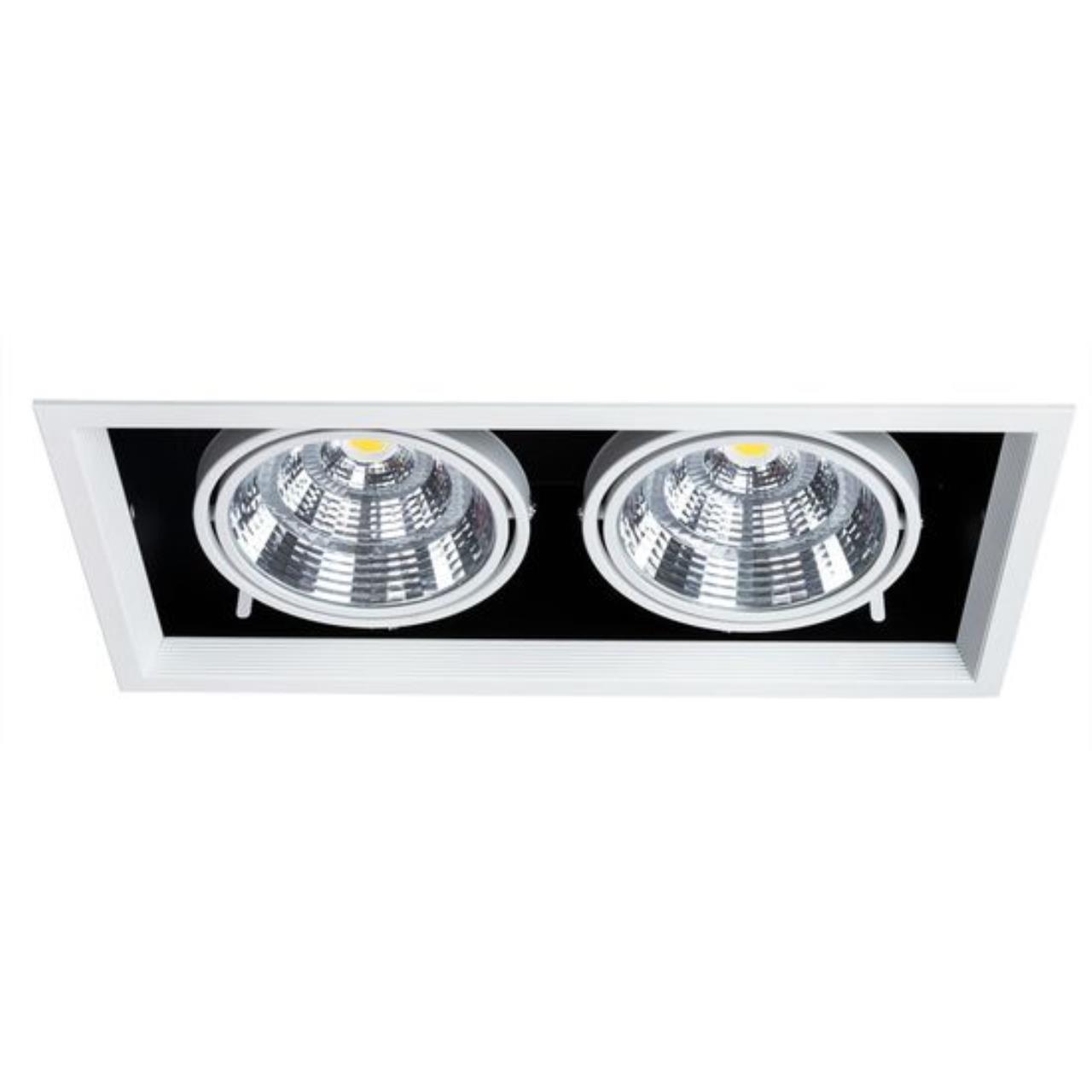 картинка Встраиваемый светодиодный светильник Arte Lamp Merga A8450PL-2WH от магазина pro-decor.kz