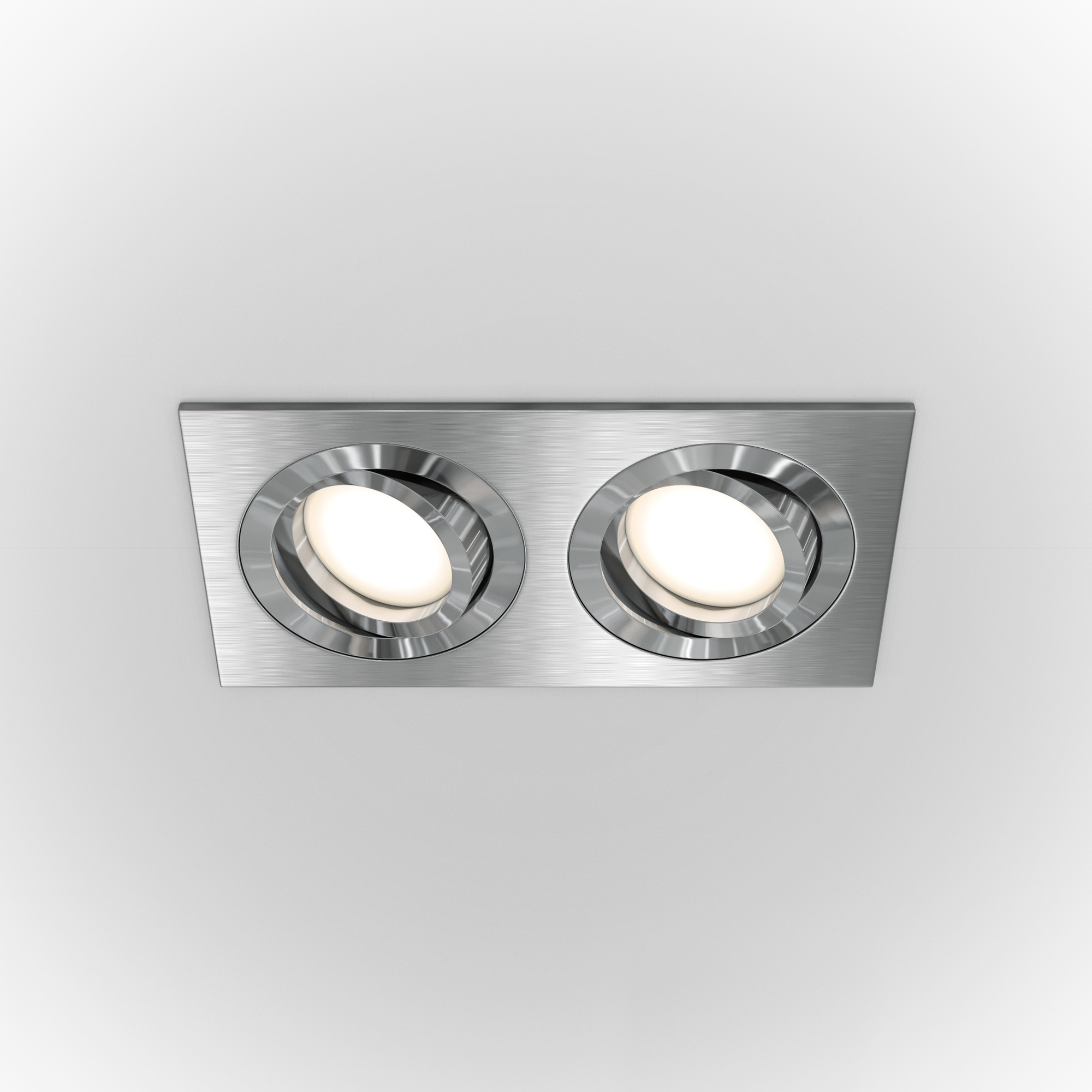 картинка Встраиваемый светильник Maytoni Atom DL024-2-02S от магазина pro-decor.kz