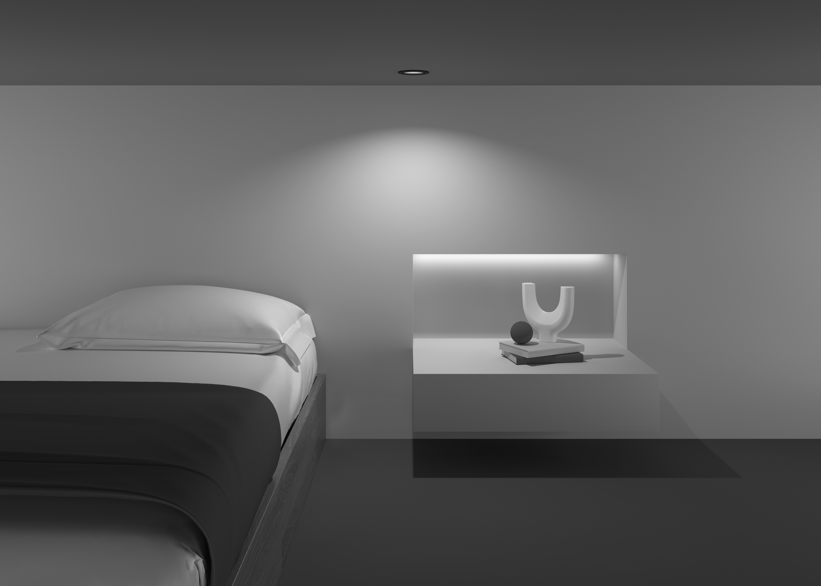 картинка Встраиваемый светильник Maytoni Yin DL030-2-01B от магазина pro-decor.kz