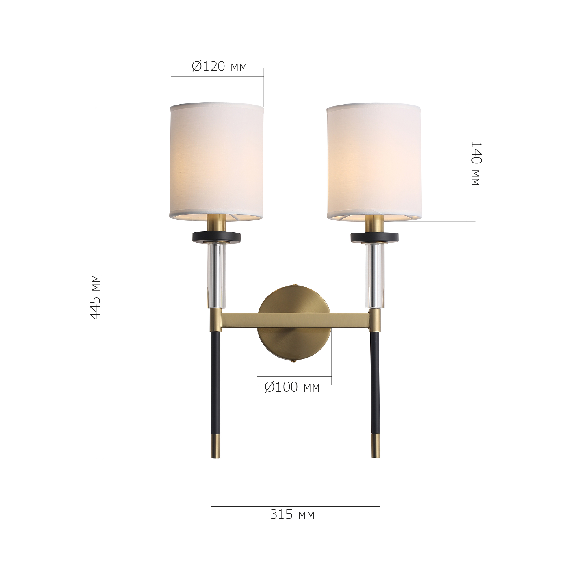 картинка SL1404.301.02 Светильник настенный ST-Luce ВЕРИТАС от магазина pro-decor.kz