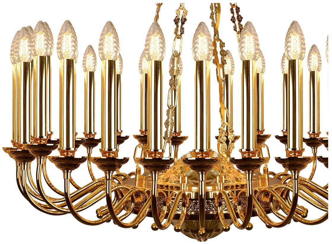картинка Подвесная люстра iLamp Louvre MD8551-30 GD от магазина pro-decor.kz