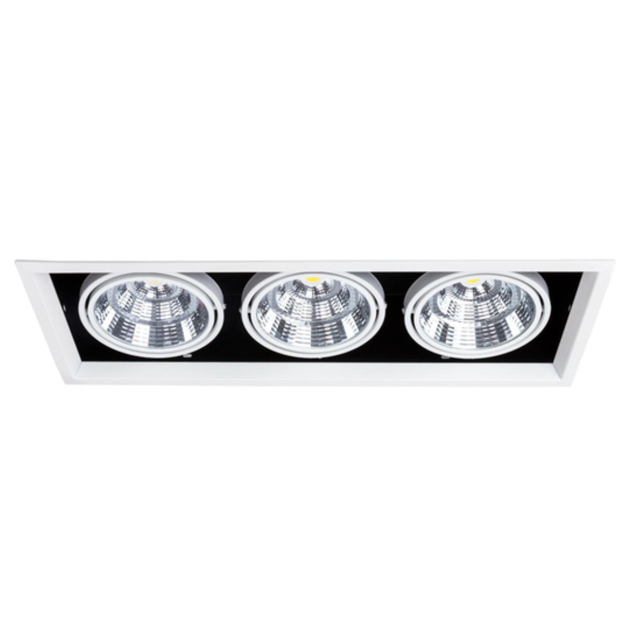 картинка Встраиваемый светодиодный светильник Arte Lamp Merga A8450PL-3WH от магазина pro-decor.kz
