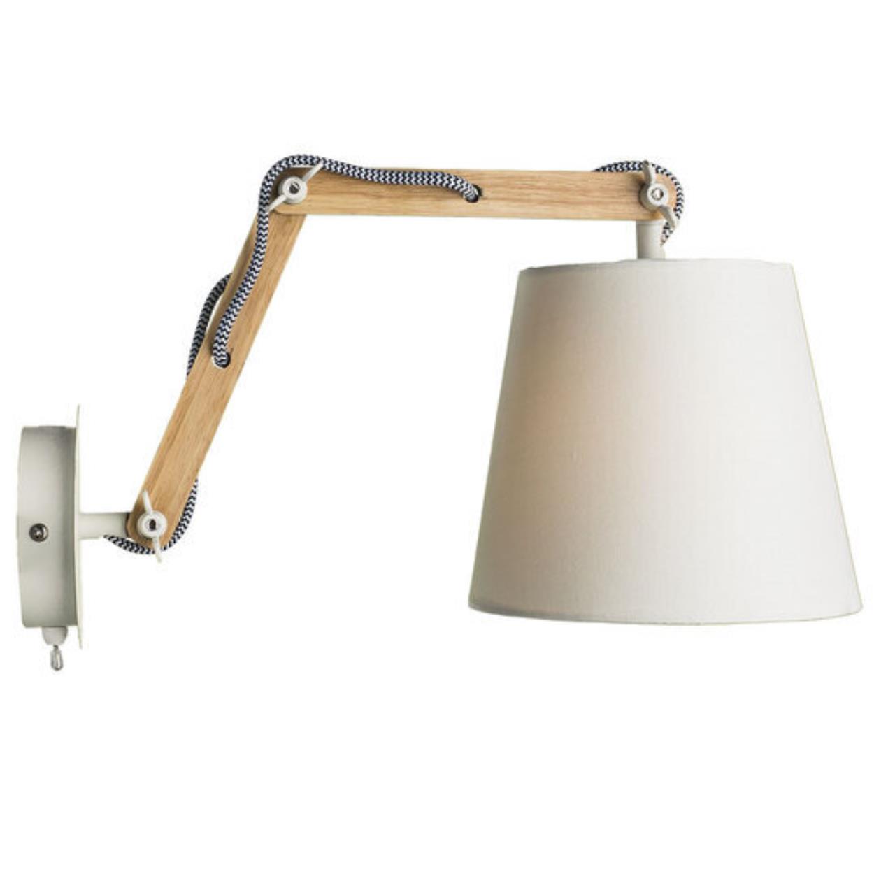 картинка Настенный светильник Arte Lamp Pinoccio A5700AP-1WH от магазина pro-decor.kz