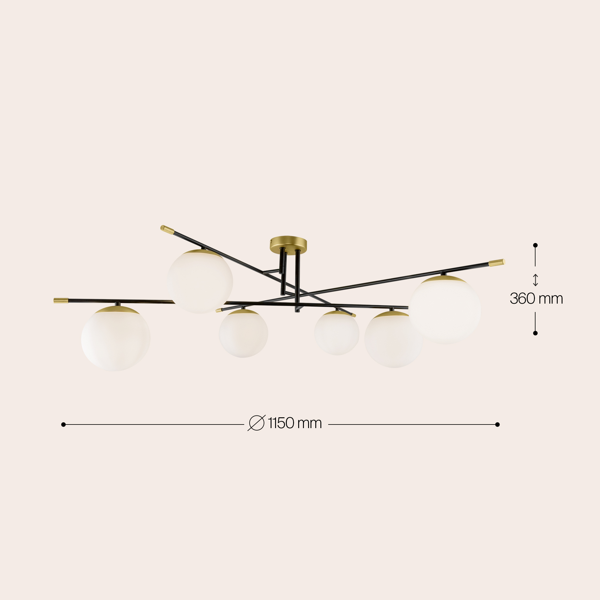 картинка Потолочная люстра Maytoni Nostalgia MOD048CL-06G от магазина pro-decor.kz