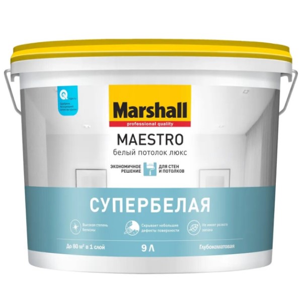 Купить MAESTRO Белый потолок люкс (белая) 9 MAESTRO Белый потолок люкс (белая) 9