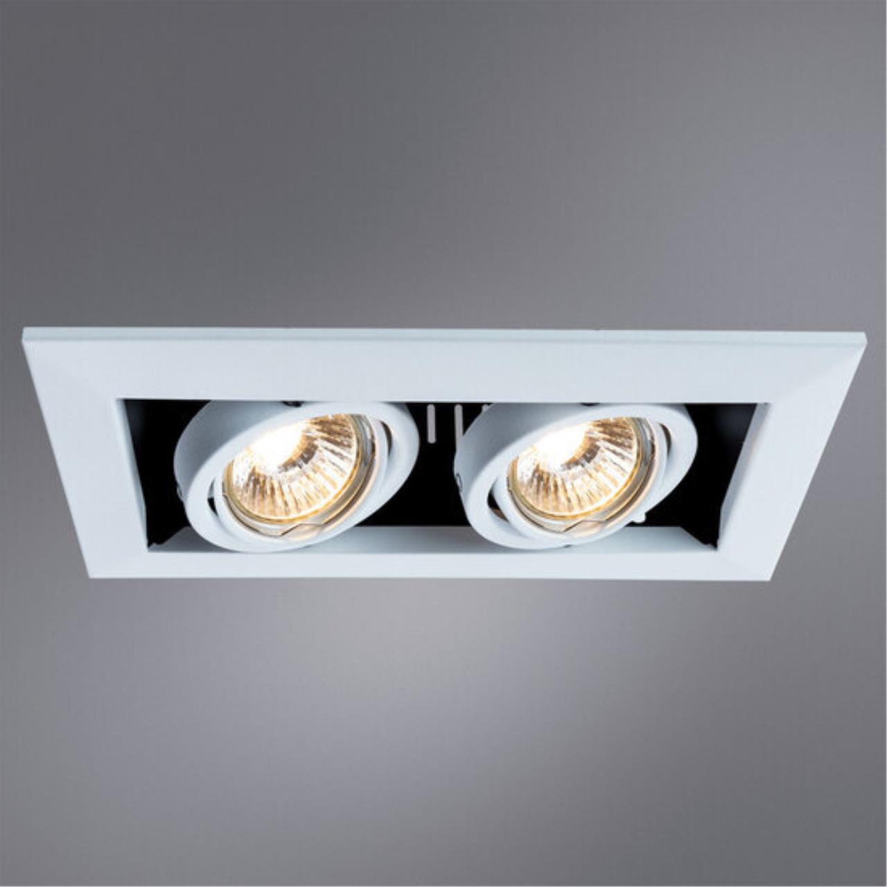 картинка Встраиваемый светильник Arte Lamp Technika A5941PL-2WH от магазина pro-decor.kz
