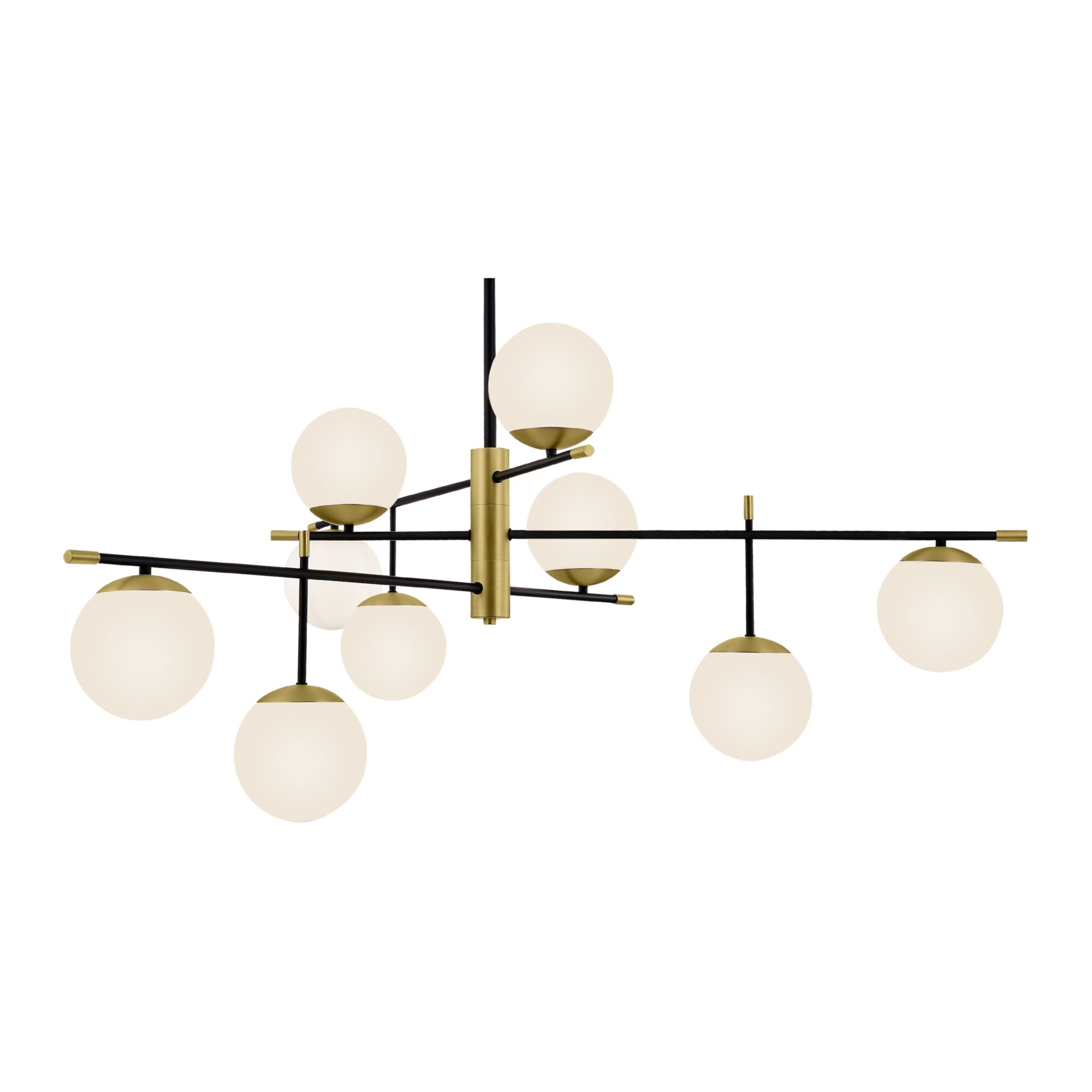 картинка Подвесной светильник Maytoni Nostalgia MOD048PL-09G от магазина pro-decor.kz