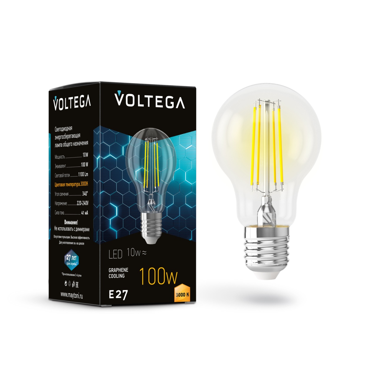 картинка Лампочка Voltega 7228 от магазина pro-decor.kz