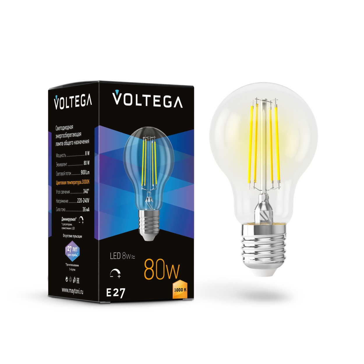 картинка Лампочка Voltega 7229 от магазина pro-decor.kz