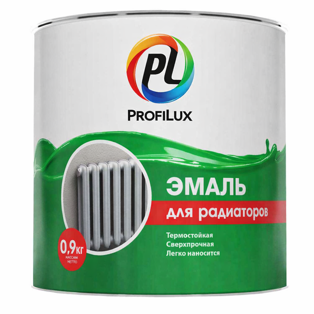 Купить Profilux Эмаль для радиаторов 0,9кг Profilux Эмаль для радиаторов 0,9кг