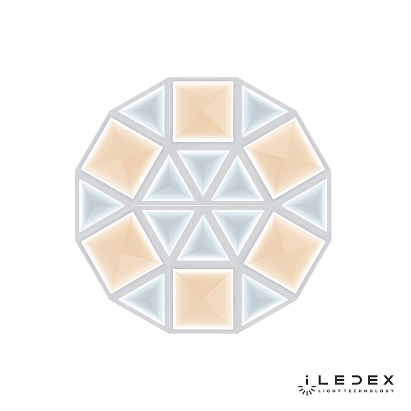 картинка Настенно-потолочный светодиодный светильник iLedex CReator X070112 WH-6000K от магазина pro-decor.kz