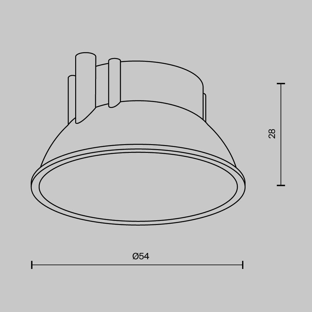 картинка Аксессуар Technical Ring8-10W-RD-W от магазина pro-decor.kz