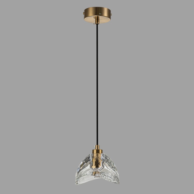 картинка Подвесной светильник Belfast Clifton D33331-1 GL CL  от магазина pro-decor.kz