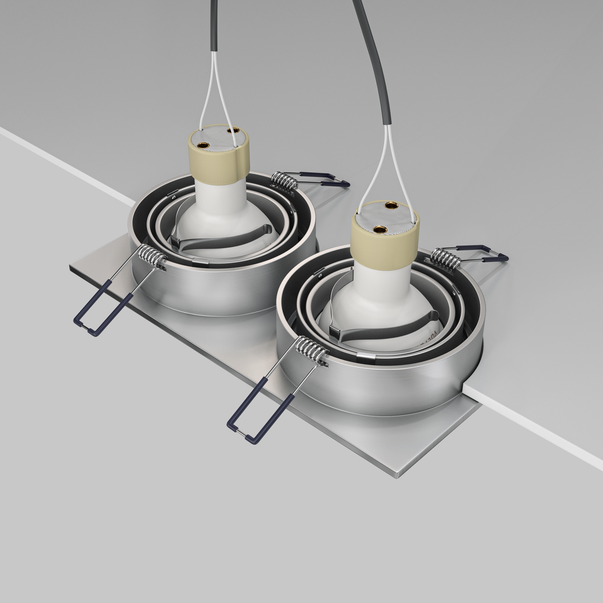 картинка Встраиваемый светильник Maytoni Atom DL024-2-02S от магазина pro-decor.kz