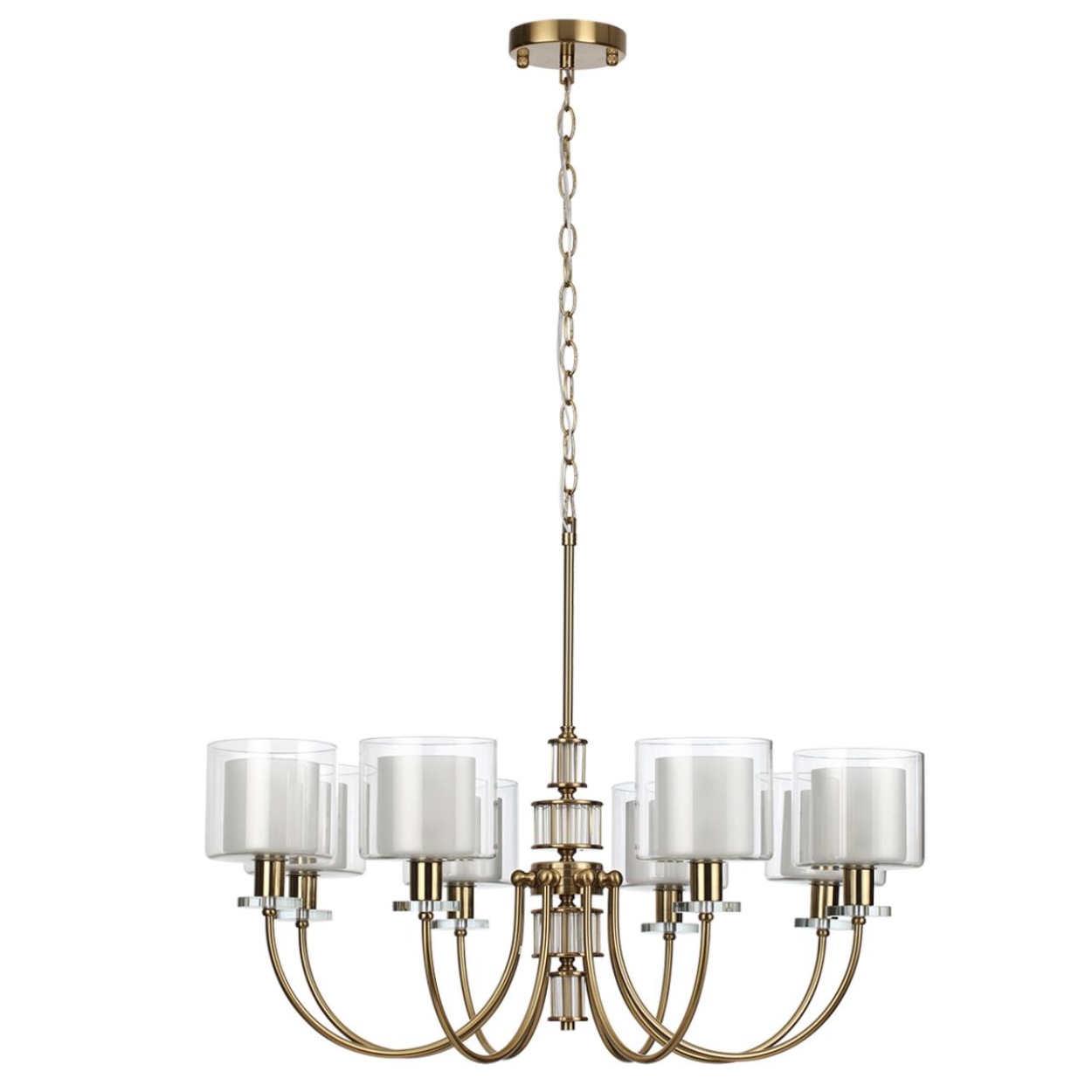картинка 5088/8 Odeon Light  Люстра SAGA от магазина pro-decor.kz
