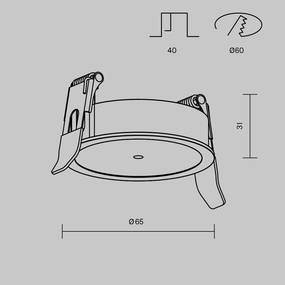 картинка Аксессуар Technical PA001-RS-W от магазина pro-decor.kz