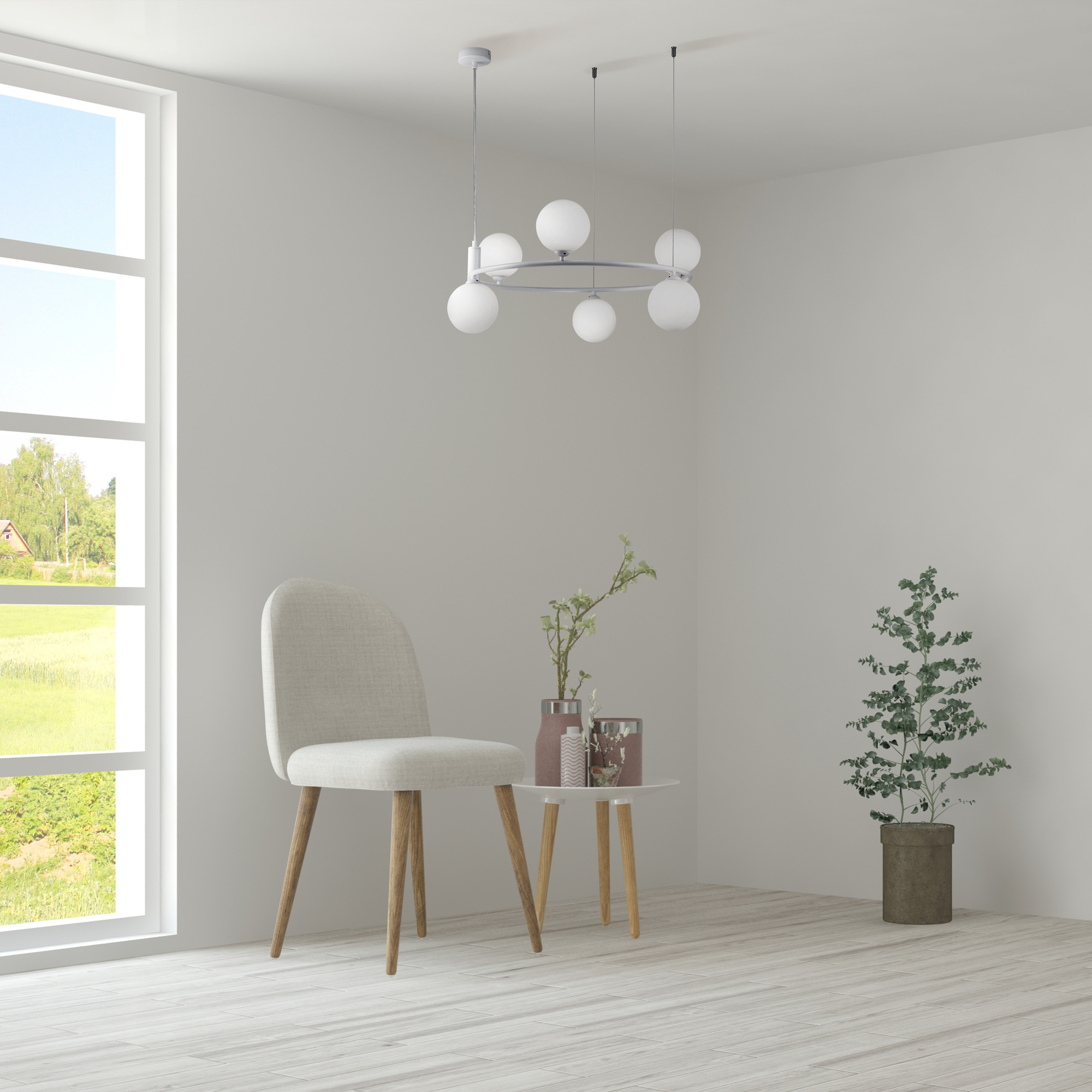 картинка Подвесная люстра Maytoni Ring MOD013PL-06W от магазина pro-decor.kz