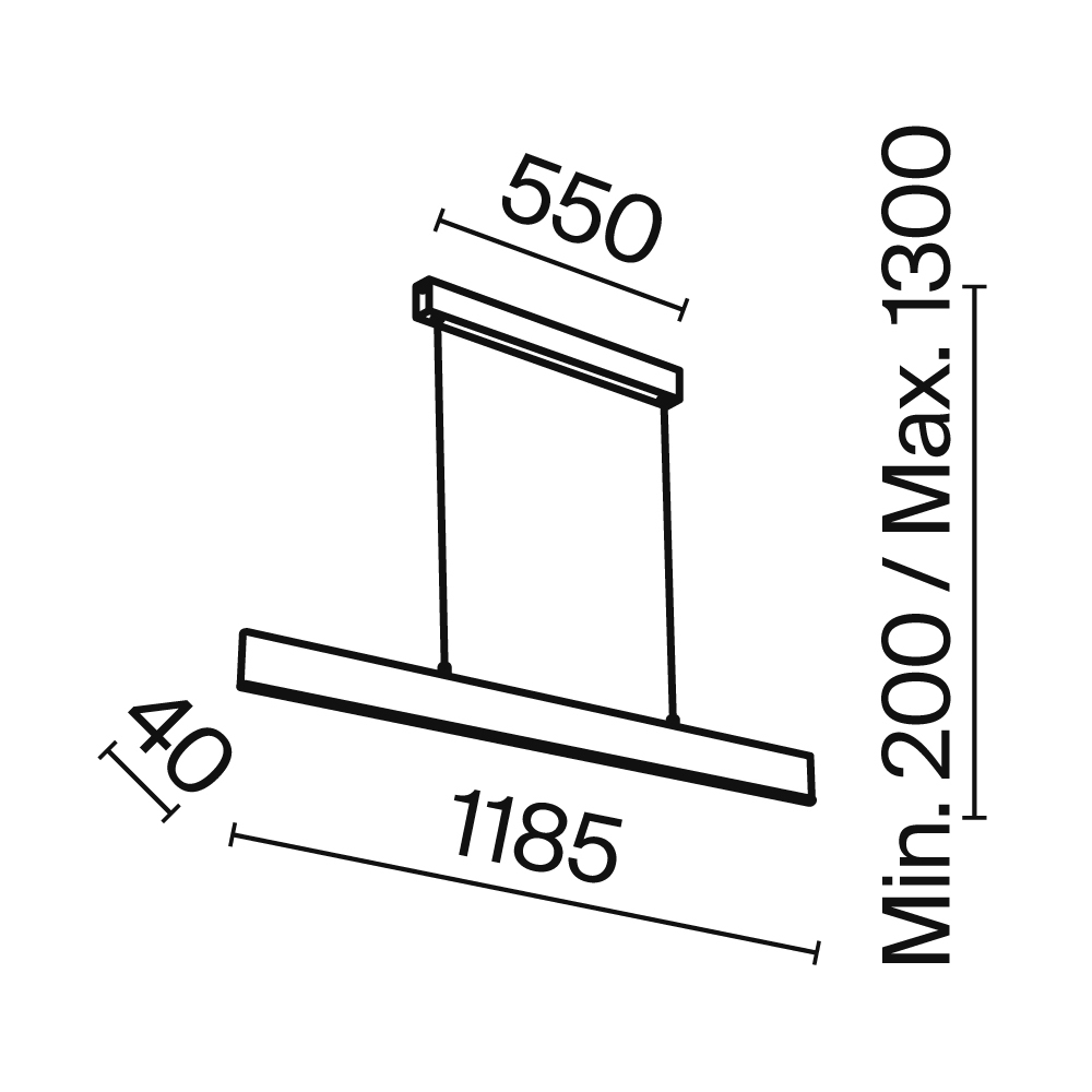 картинка Подвесной светодиодный светильник Maytoni Step P010PL-L30W от магазина pro-decor.kz