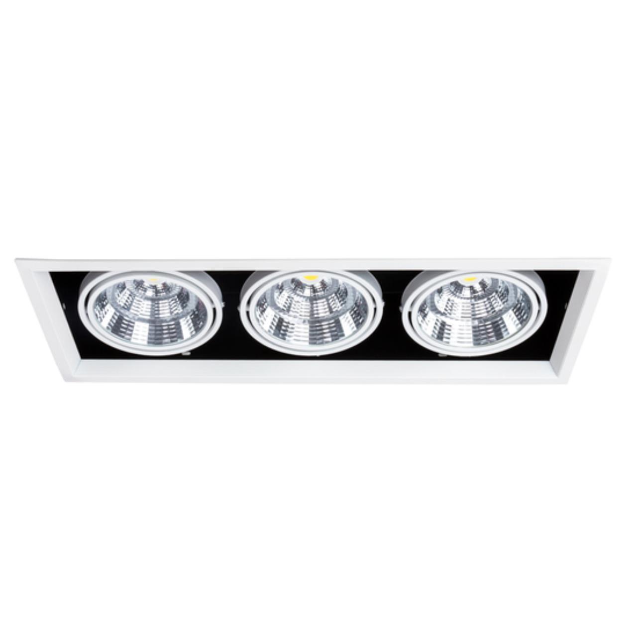 картинка Встраиваемый светодиодный светильник Arte Lamp Merga A8450PL-3WH от магазина pro-decor.kz