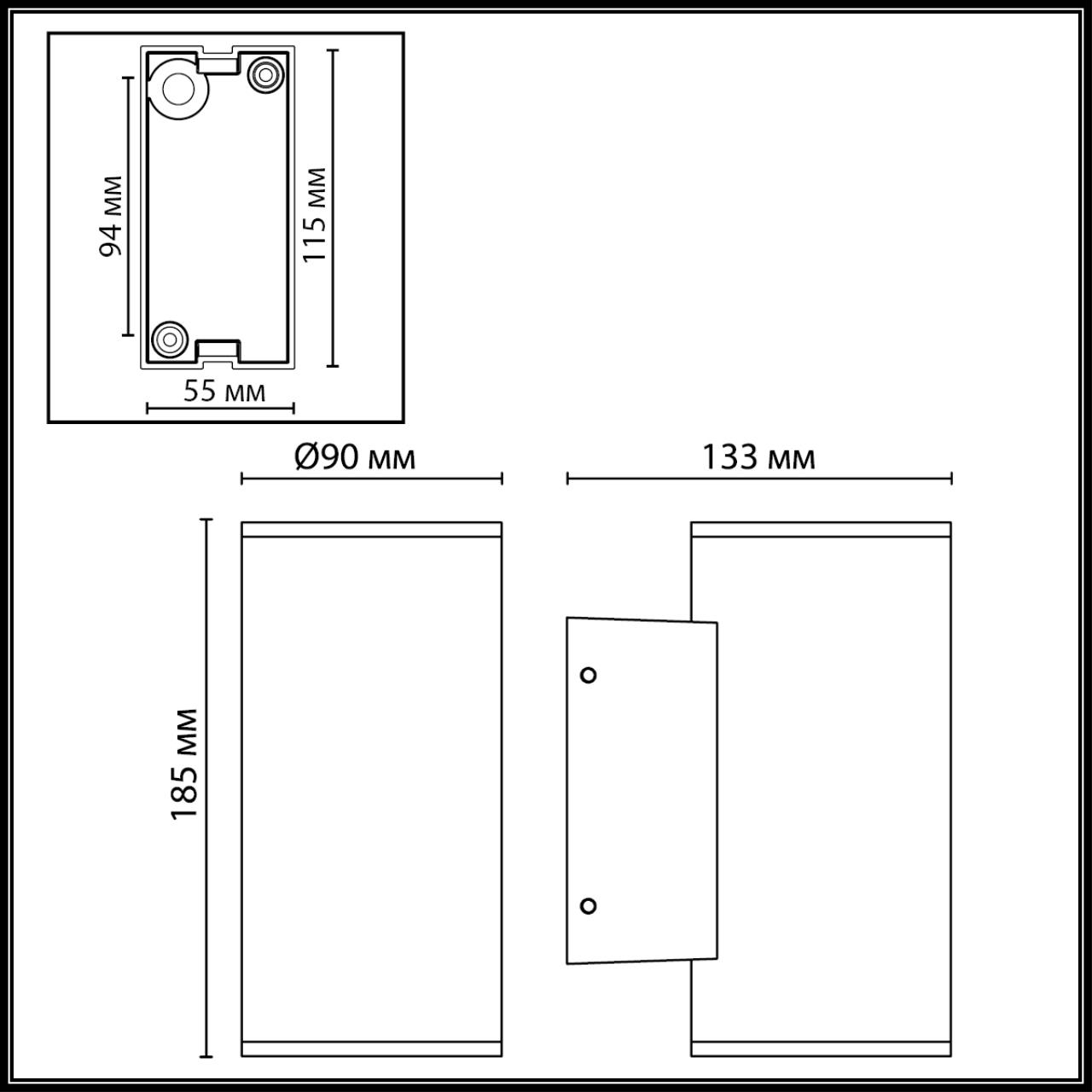 картинка 7142/24WL Odeon Light Настенный светильник LONG от магазина pro-decor.kz
