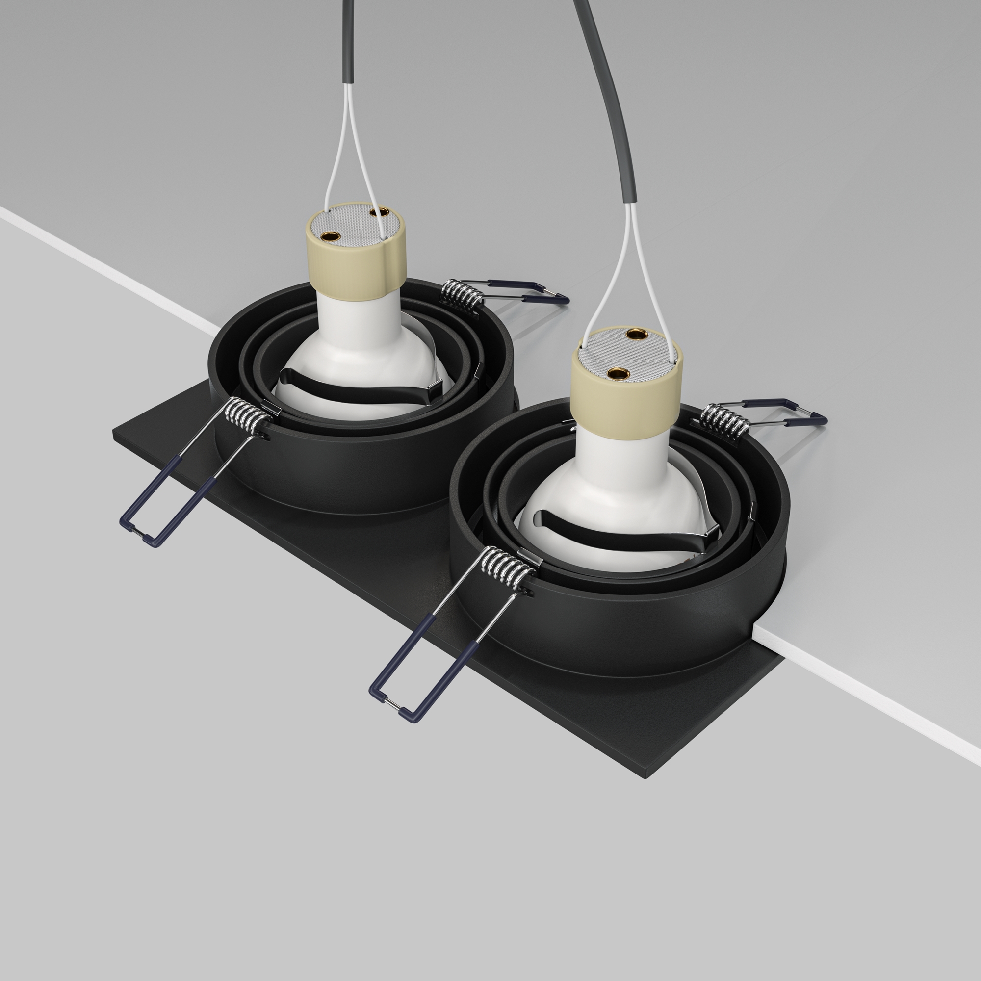 картинка Встраиваемый светильник Maytoni Atom DL024-2-02B от магазина pro-decor.kz