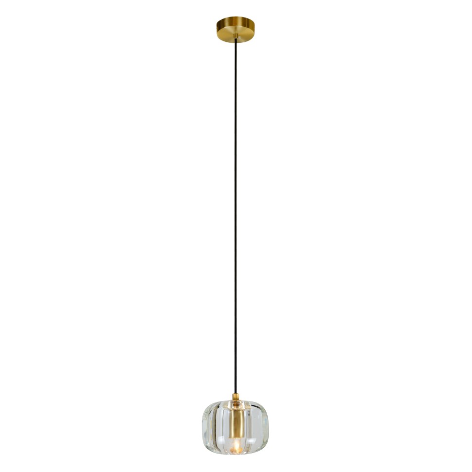 картинка Подвесной светильник Belfast Pansy 6214-1 BR CL  от магазина pro-decor.kz