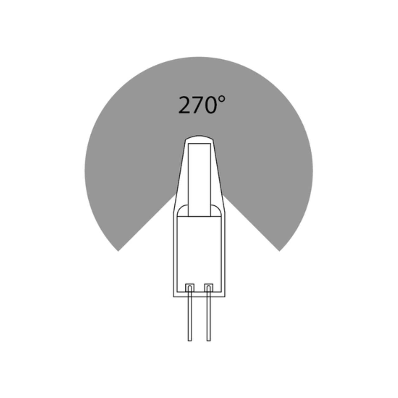 картинка Светодиодная лампа Arte Lamp LUGO Капсульная 1.5W 150Lm 4000К G4 A0415-4K от магазина pro-decor.kz