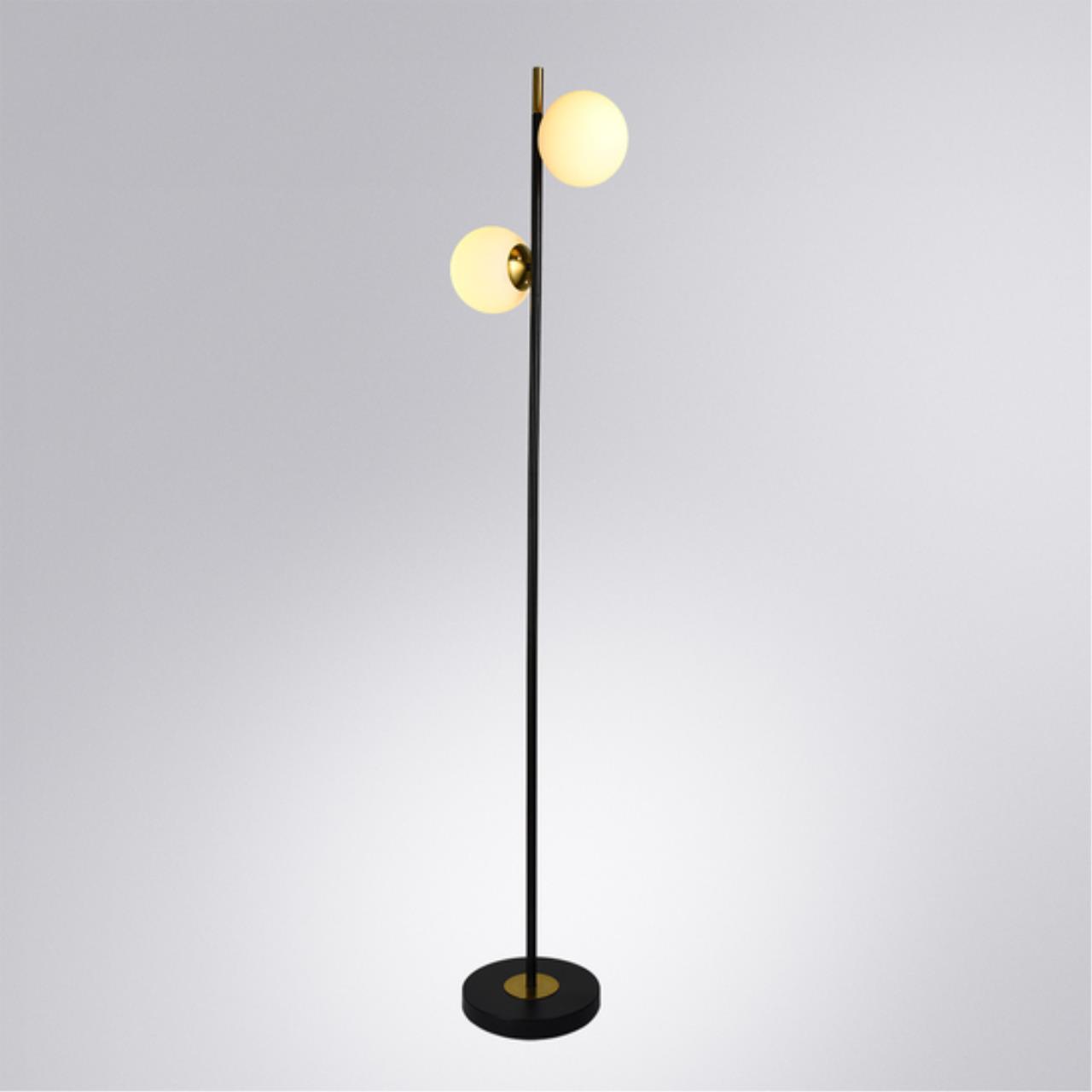 картинка Напольный светильник Arte Lamp ALCOR A2224PN-2BK от магазина pro-decor.kz