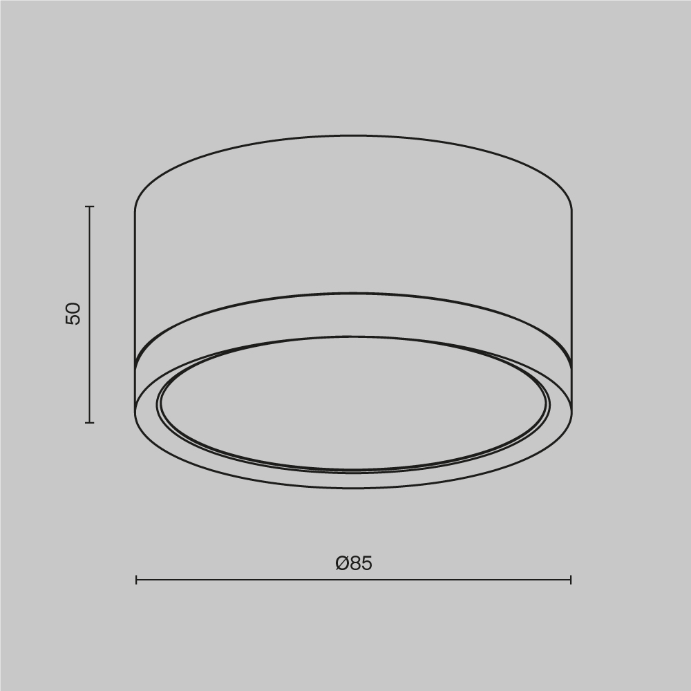 картинка Потолочный светильник Technical C086CL-GX53-SRD-W от магазина pro-decor.kz