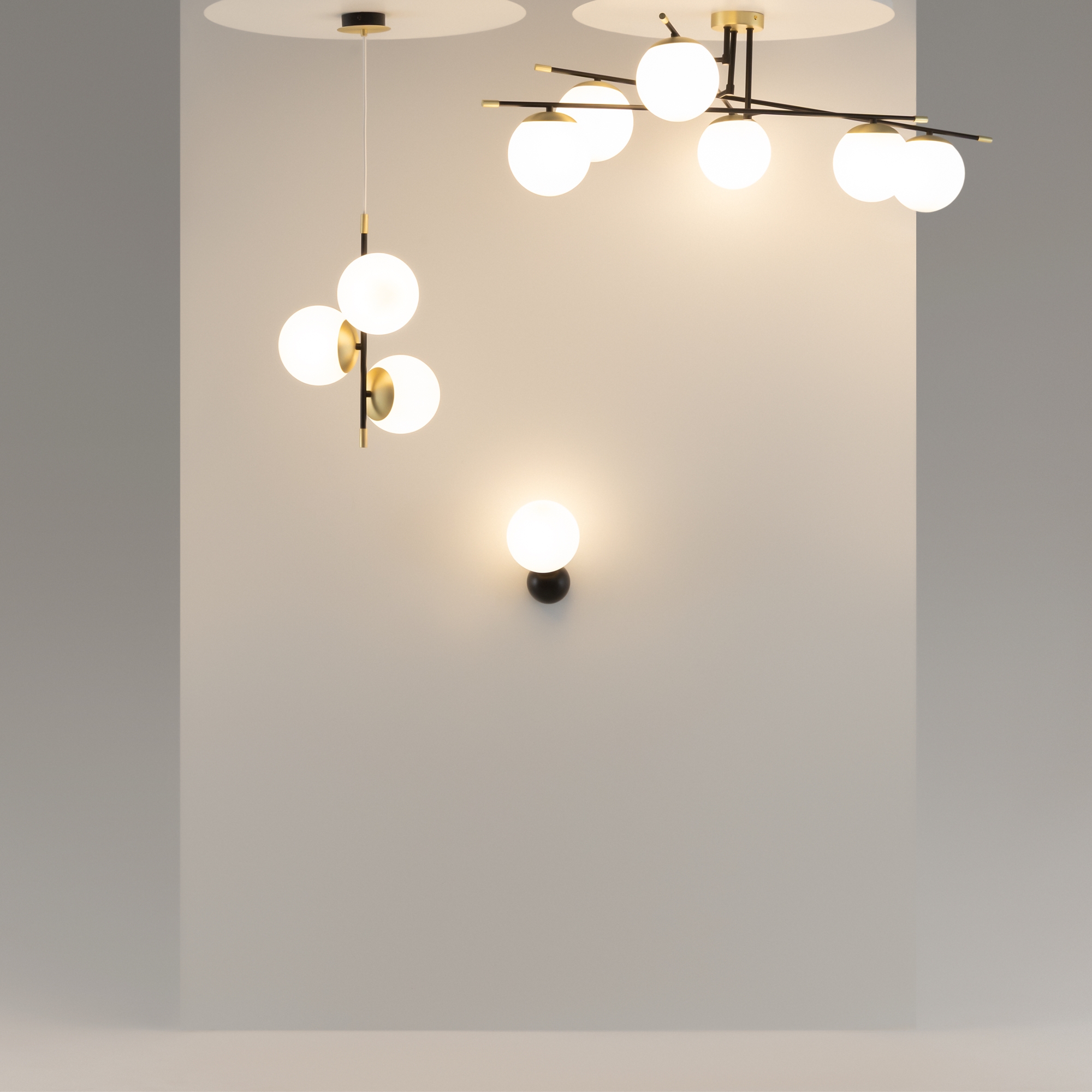 картинка Настенный светильник (бра) Maytoni MOD048WL-01G от магазина pro-decor.kz