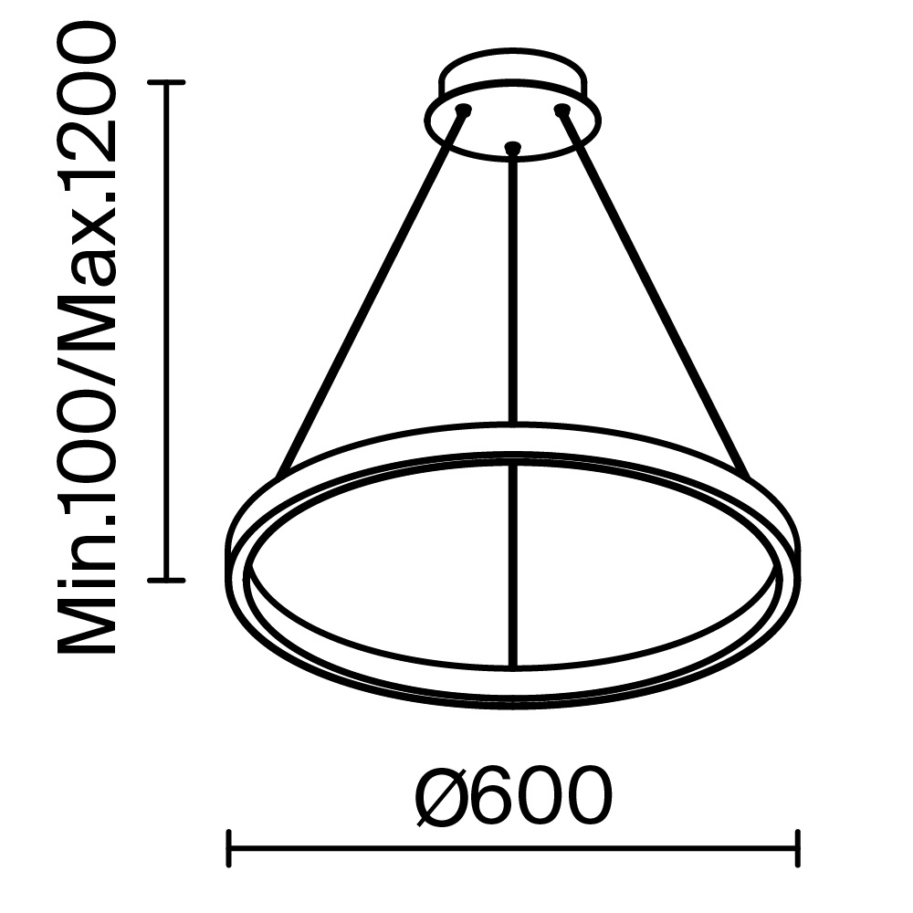картинка Подвесной светильник Maytoni MOD058PL-L32BK от магазина pro-decor.kz