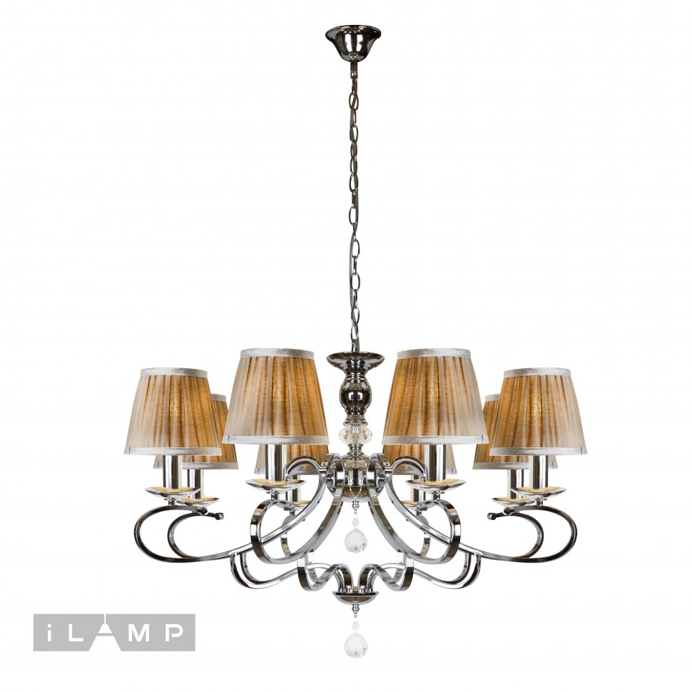 картинка Подвесная люстра iLamp Holiday RM6116/8CR от магазина pro-decor.kz