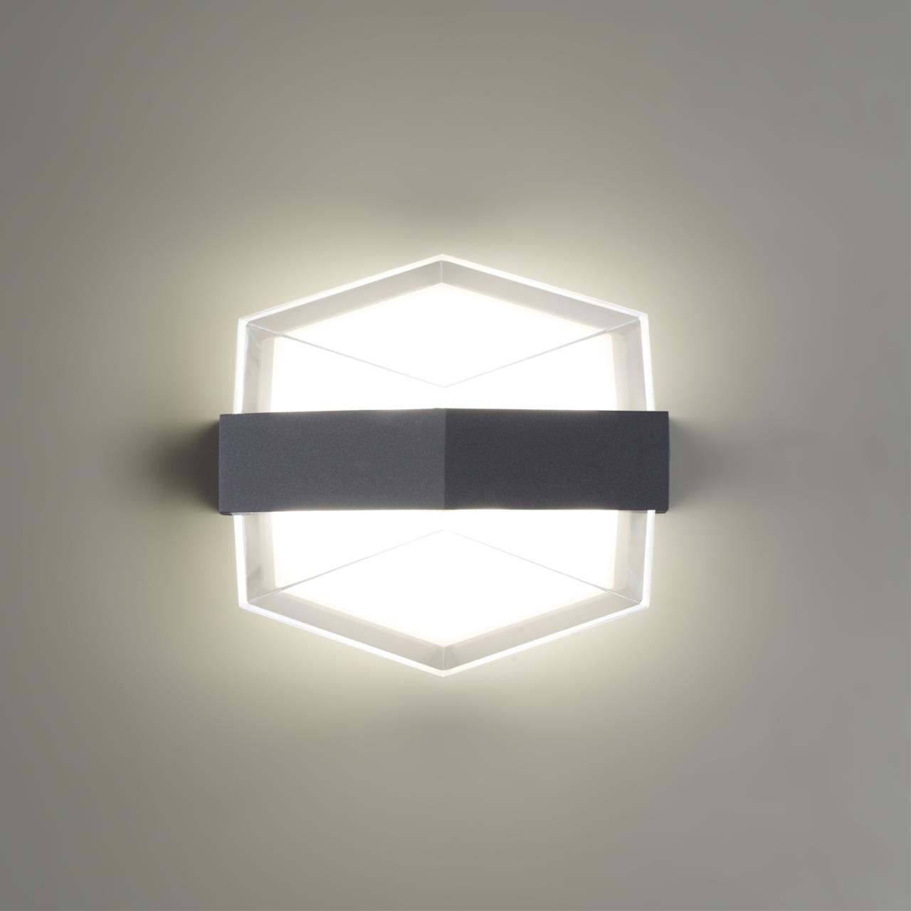 картинка Уличный настенный светодиодный светильник Novotech Street Kaimas 358574 от магазина pro-decor.kz