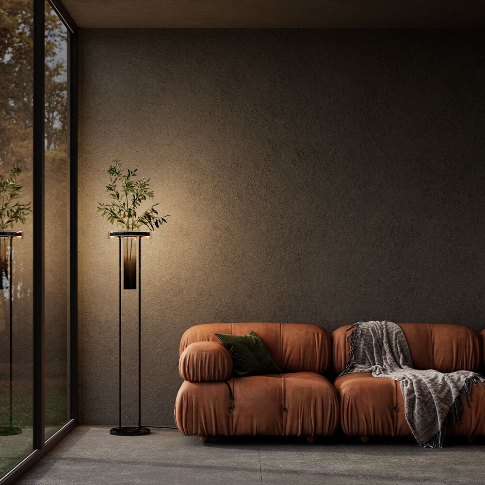 картинка Напольный светильник (торшер) Maytoni MOD463FL-L24B3K Ikebana от магазина pro-decor.kz
