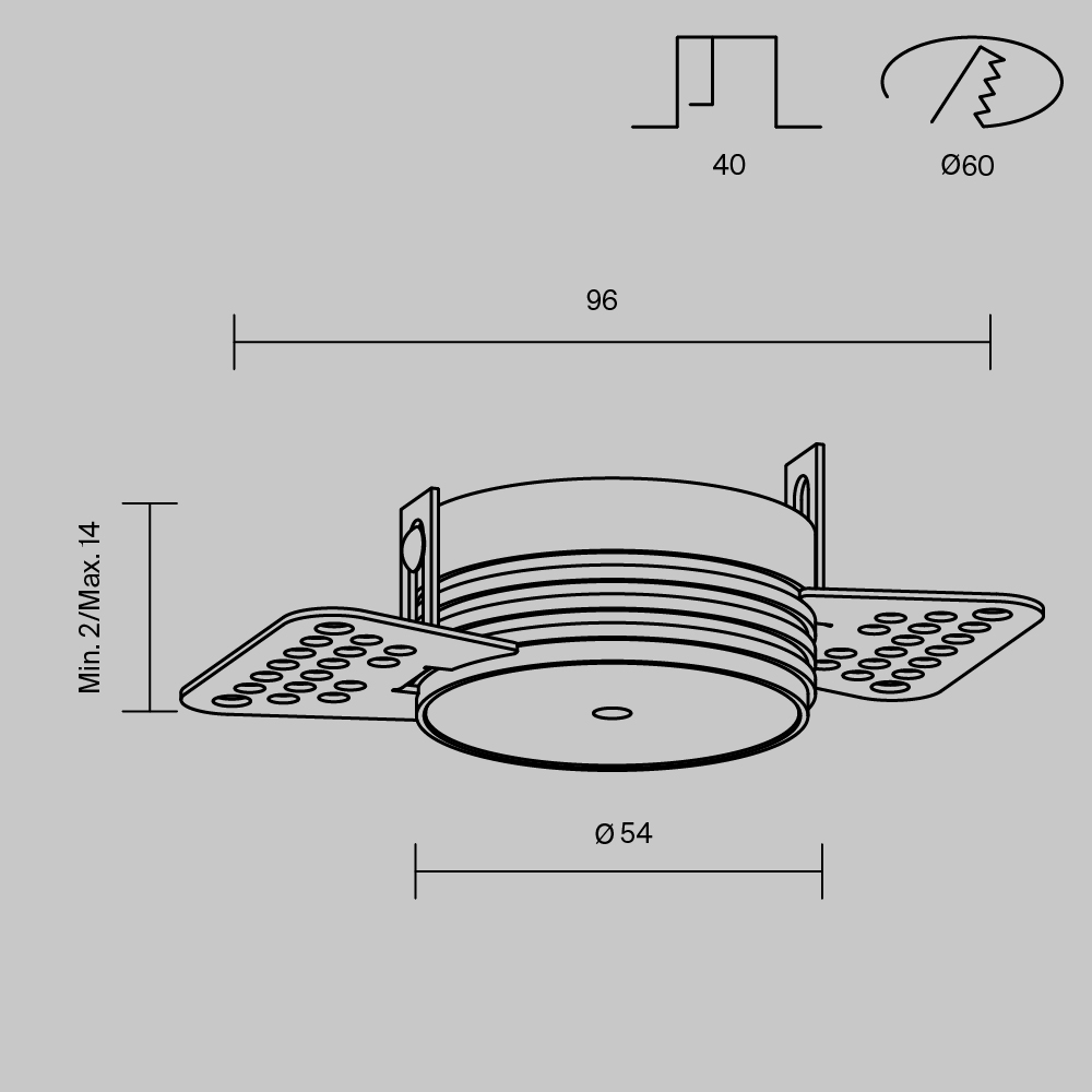 картинка Аксессуар Technical PA001-TRS-W от магазина pro-decor.kz