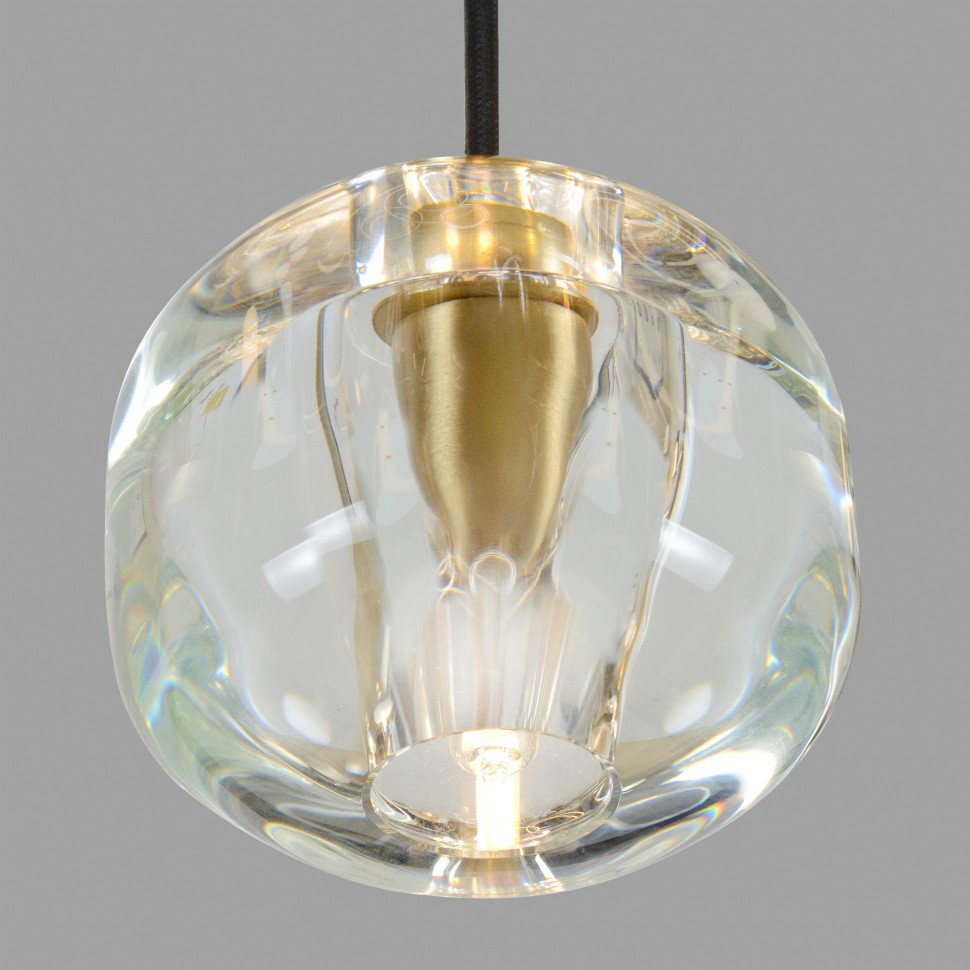 картинка Подвесной светильник Belfast Pansy 6214-1 BR CL  от магазина pro-decor.kz