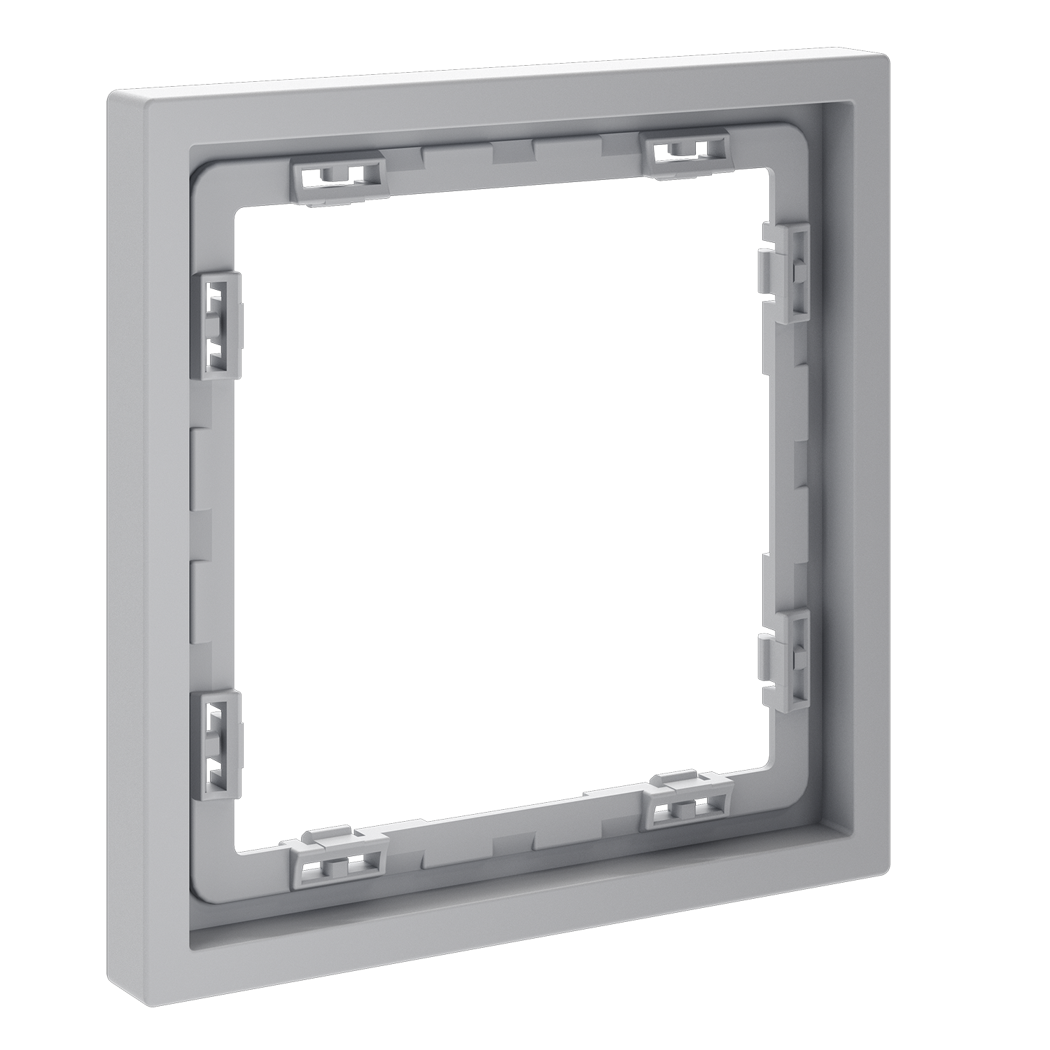картинка Рамка пластиковая VOLTUM S70 на 1 пост, (серый) от магазина pro-decor.kz