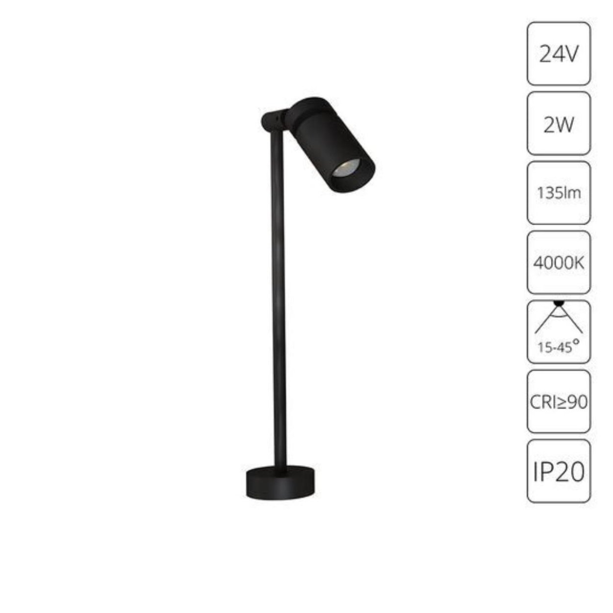 картинка Светильник витринный Arte Lamp PRESTO A6196LT-1BK магазин pro-decor.kz являющийся официальным дистрибьютором в Казахстане картинка Светильник витринный Arte Lamp PRESTO A6196LT-1BK от магазина pro-decor.kz