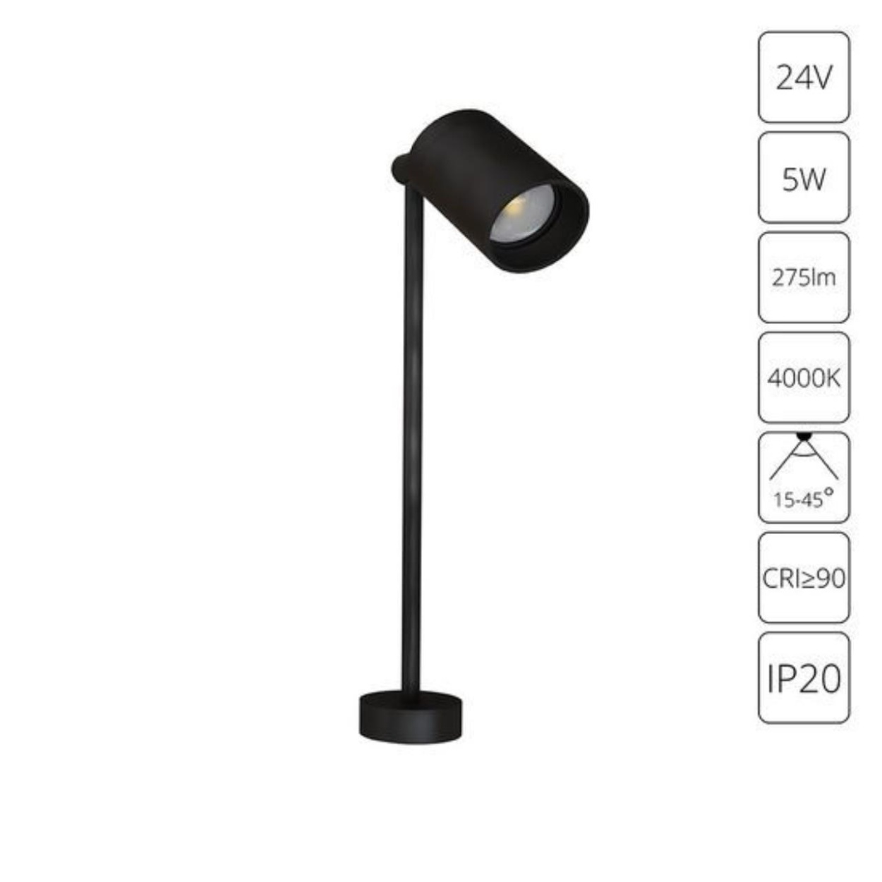 картинка Светильник витринный Arte Lamp PRESTO A6197LT-1BK магазин pro-decor.kz являющийся официальным дистрибьютором в Казахстане картинка Светильник витринный Arte Lamp PRESTO A6197LT-1BK от магазина pro-decor.kz