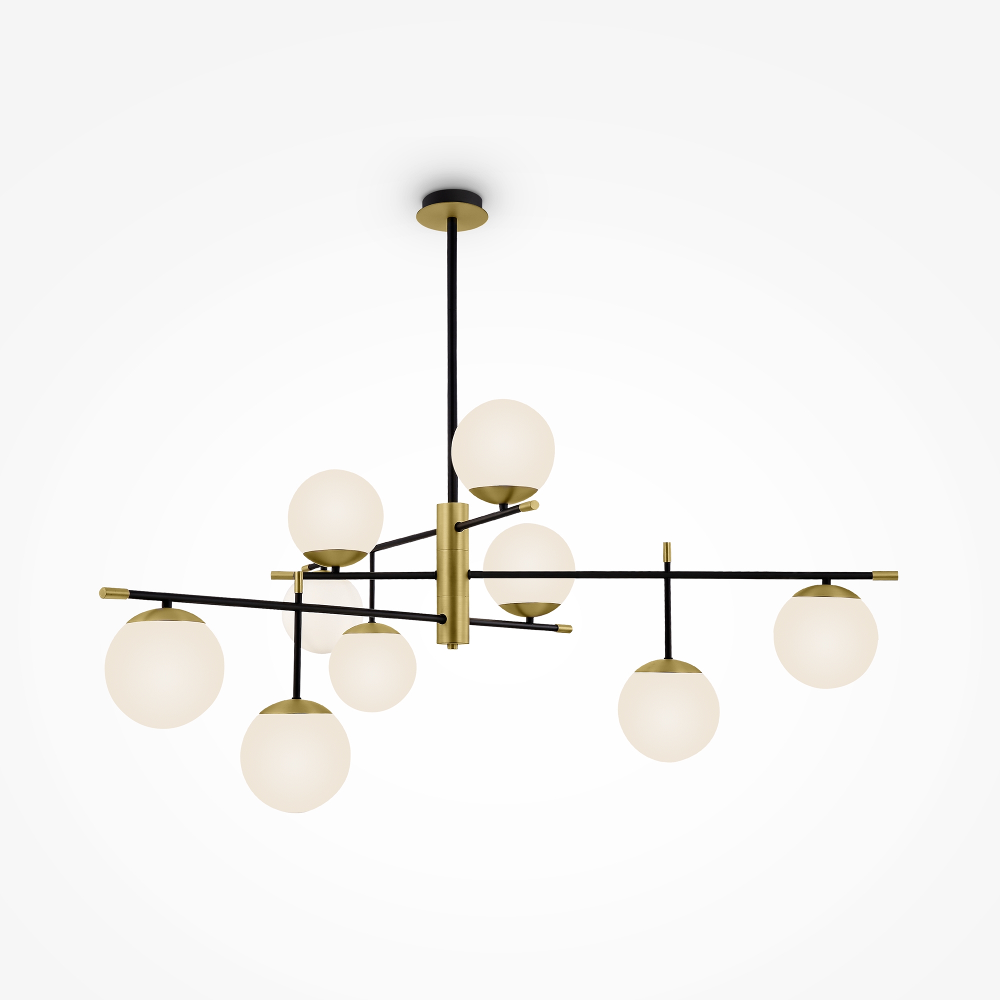картинка Подвесной светильник Maytoni Nostalgia MOD048PL-09G от магазина pro-decor.kz
