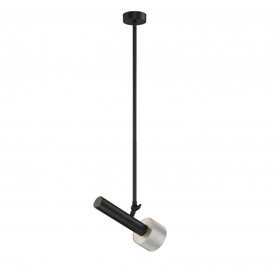 картинка Светильник подвесной iLedex Delta iLedex 2361-1 BK+SL от магазина pro-decor.kz