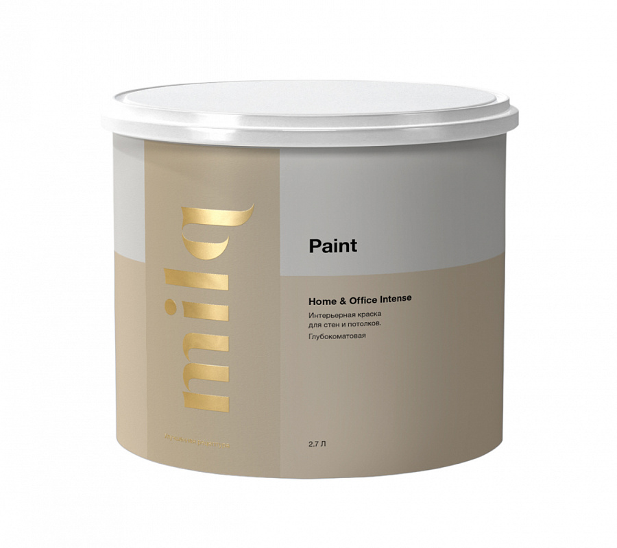 Купить Краска Milq Home & Office Intense А 2,7 л Краска Milq Home & Office Intense А 2,7 л