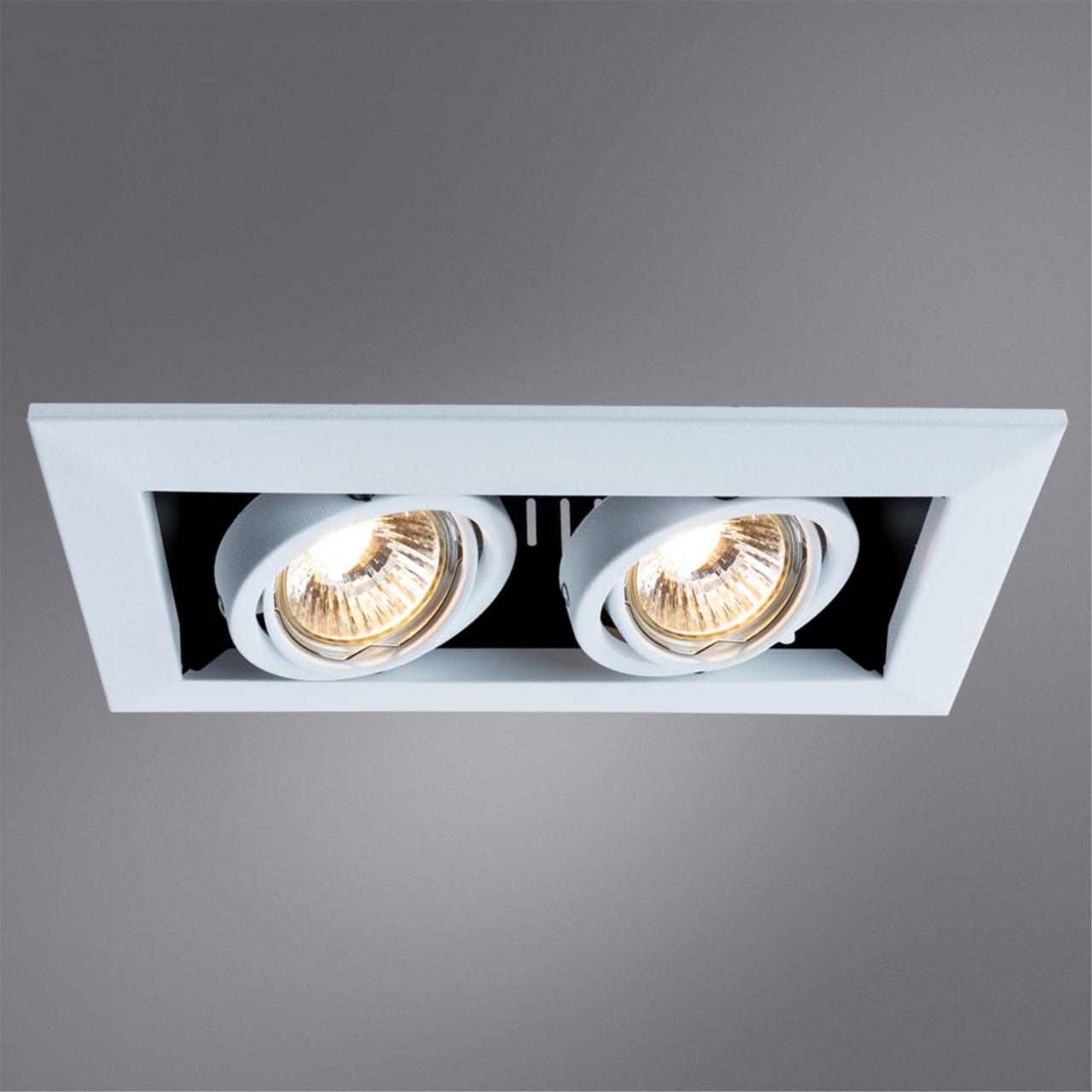 картинка Встраиваемый светильник Arte Lamp Technika A5941PL-2WH от магазина pro-decor.kz